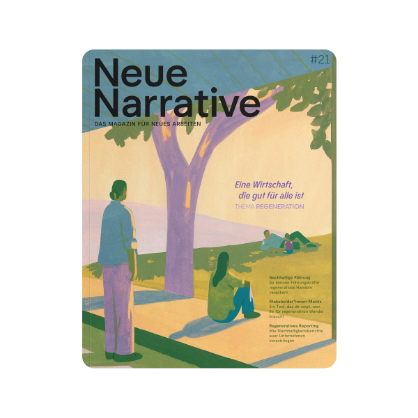 Cover der Ausgabe Regeneratives Wirtschaften von Neue Narrative