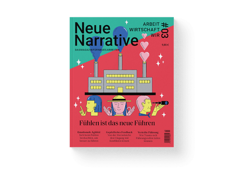 Führung: die dritte Ausgabe von Neue Narrative