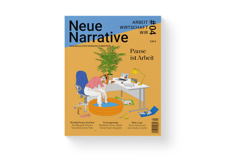 Pause ist Arbeit: die vierte Ausgabe von Neue Narrative