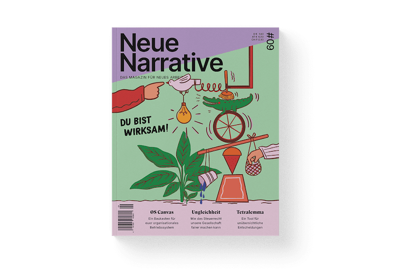 Wirksamkeit: die neunte Ausgabe von Neue Narrative